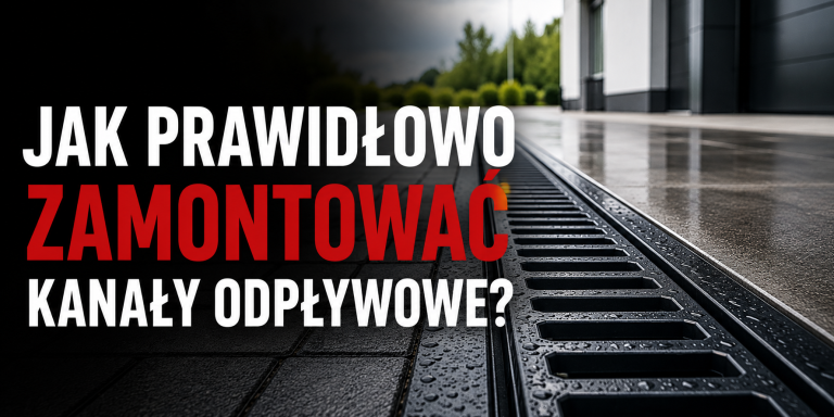 Jak prawidłowo zamontować kanały odpływowe?