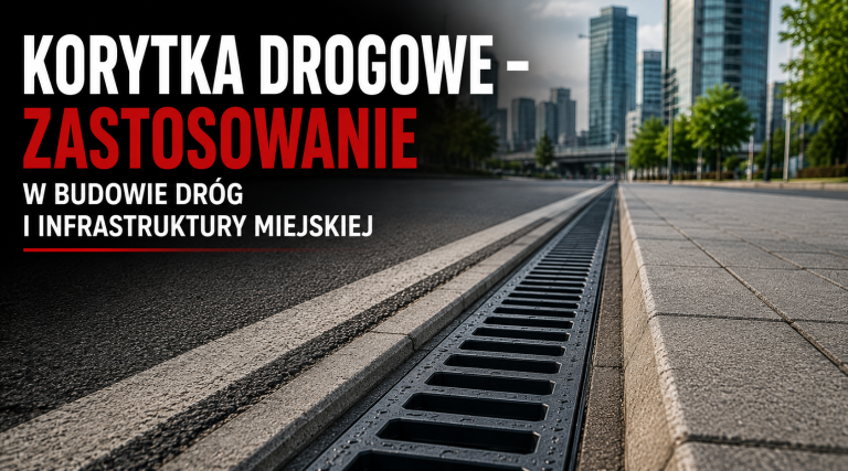 Korytka drogowe – zastosowanie w budowie dróg i infrastruktury miejskiej
