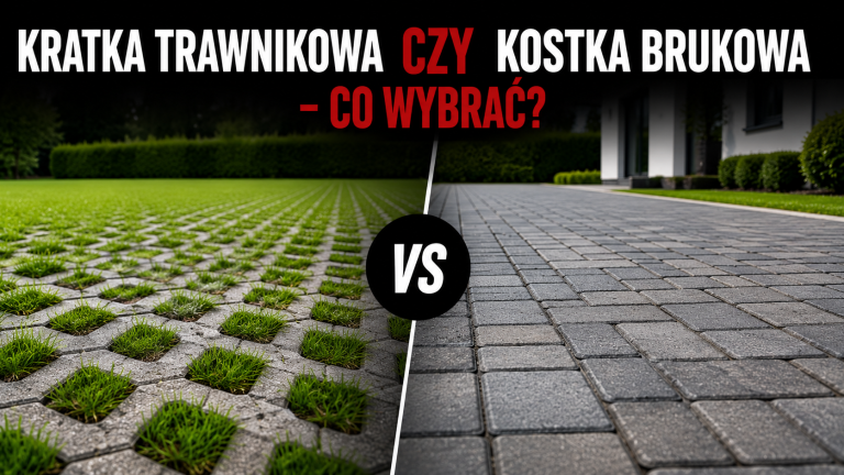 Kratka trawnikowa czy&nbsp;kostka brukowa – co&nbsp;wybrać?