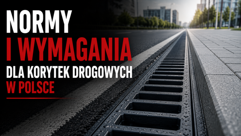 Normy i wymagania dla korytek drogowych w Polsce